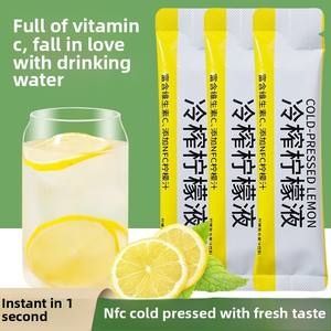 Fábrica direta embalada frio pressionado suco de limão líquido alta vitamina C conteúdo TikTok Kuaishou E-commerce Instant Drink Powder Bag - Product Image 5