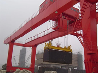 Pont roulant électrique à double poutre haute performance 25 tonnes, monté sur rail extérieur, conception personnalisée pour levage industriel lourd