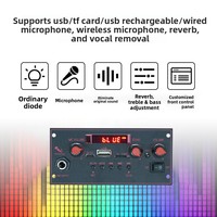 Haut-parleur sur chariot de haute qualité avec carte amplificateur 2x10W et décodage MP3 pour module de microphone, modèle JQ-D137BT, fabriqué en Chine