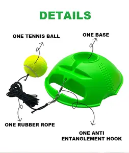 Eu warehouse Solo tennis practice training aid device tennis trainer rebound portable tennis equipment for self practice