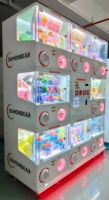 WANGERBAO Nouvelle Arrivée Distributeur Automatique de Jouets Gacha en Capsule, Grand Modèle en Métal Intégré, avec Système de Paiement Centralisé