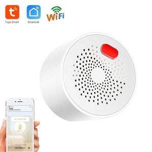Tuya thông minh Wi-Fi lửa an toàn Detector ABS dễ cháy khí tự nhiên LPG <span class=keywords><strong>gas</strong></span> rò rỉ báo động nhà bếp <span class=keywords><strong>gas</strong></span> giám sát PST-RQ400A - Product Image 1