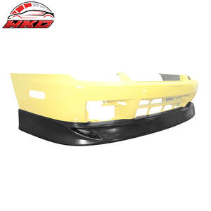 Compatible con Honda Prelude 97-01, alerón delantero sin pintar de PU IKON, divisor de parachoques, accesorio exterior de alta calidad - Product Image 6