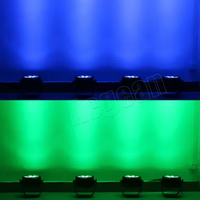 Nouvelle arrivée 12x18w RGBWA + UV 6in1 alimenté par batterie par lumière pour la fête en plein air