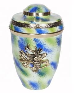 โกศโลหะยุโรปสำหรับขี้เถ้ามนุษย์ - Product Image 1