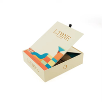 Boîte d'emballage personnalisée en carton recyclable pour grains de café, boîte cadeau à couvercle rabattable avec insert