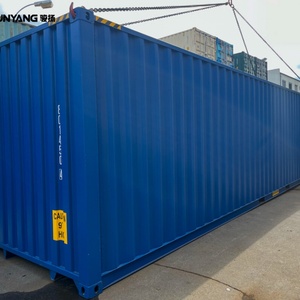 Conteneur maritime High Cube de 40 pieds en acier Corten pour fret sec, neuf ou d'occasion, en provenance d'usine chinoise, en stock, à prix compétitif, vente en gros - Product Image 1