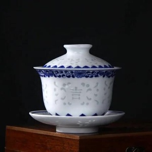 Jingdezhen 9 Pieces Porcelain <b>Tea</b> <b>Sets</b> Kongfu <b>Tea</b> Living Room <b>Sets</b> Fine Ceramic <b>Tea</b> Cup <b>Sets</b> for Collection - Product Image 4