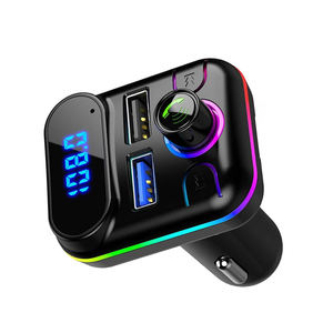 MP3 portátil para automóvil para reproductor <span class=keywords><strong>Bluetooth</strong></span> 5,0 con conexión USB Transmisor FM BT para llamadas manos libres - Product Image 4