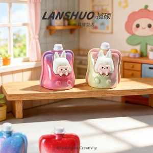 ชุดเครื่องประดับเรซิ่น Lanshuo DIY รูปกระต่ายเยลลี่ สำหรับตกแต่งเคสมือถือ รูปทรงสี่เหลี่ยมผืนผ้า งานฝีมือพลาสติก ชุดเครื่องประดับ ฤดูใบไม้ผลิ 2026 - Product Image 1