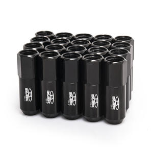 Dadi per Ruote da Corsa Universali <span class=keywords><strong>Blox</strong></span> in Alluminio Forgiato 7075 M12X1.25 M12X1.5 L: 60mm (20 Pezzi/Set) 550NUTS - Product Image 1