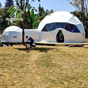 Moroccan Shelter Dome Tent Combined Wedding Party Tent Outdoor Hotel Tent Aluminum Frame with Decoration