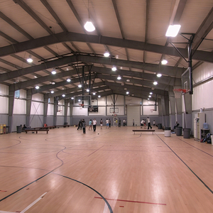 Estructura de Acero Industrial para Pabellón Deportivo, Instalación Gubernamental, Resistente a la Corrosión, Estructura de Construcción Prediseñada por el Fabricante - Product Image 1