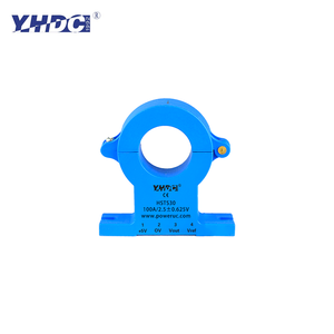 Sensor de Corriente Toroidal de Efecto Hall de Núcleo Dividido 1800A HSTS40 con Orificio de 40mm, Alimentación Única de 5V, Salida de 2.5V±0.625V, Plástico - Product Image 4