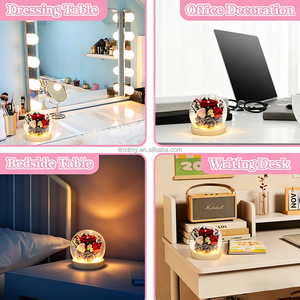 Adorno de Rosa Eterna Económico, Ideal para Regalos de Navidad, Regalos de Amistad y Damas de Honor, Decoración de Apartamentos, Día de la Madre - Product Image 5
