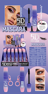 <span class=keywords><strong>Mascara</strong></span> Kiss Beauty 5D <span class=keywords><strong>Big</strong></span> Lash, haute qualité, longue tenue, volume intense, courbure épaisse, super noir, maquillage pour les yeux. - Product Image 3