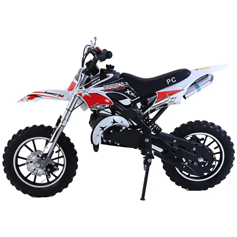 Factory Inventory Popular Gas 49cc Mini Dirt Bike Off Road Pit Bike For Adult Kids In Stock