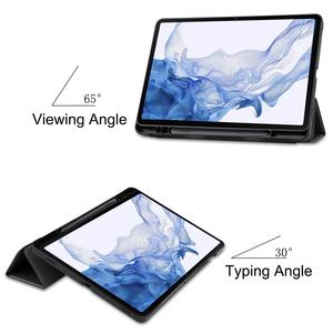 Custodia intelligente per Samsung galaxy tab S8 11 2022 <span class=keywords><strong>X700</strong></span> /Tab S7 T870 2020 con copertura portapenne S all'ingrosso in fabbrica - Product Image 3