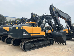 Nueva excavadora Hx220HD mediana de 22 toneladas, excavadora de orugas de 125kw, en stock con precio de fábrica - Product Image 6
