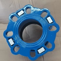 Raccord flexible universel en fonte ductile à bride pour tuyaux, modèle DN65-DN2000