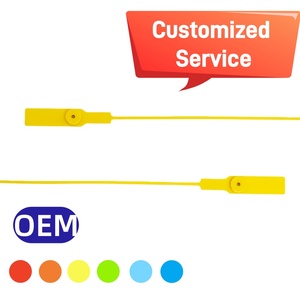 Sceau de sécurité en plastique jetable, sceau de plomb pour conteneur, sceau logistique pour voiture, sceau de charbon, attache anti-ajustement pour colis - Product Image 5