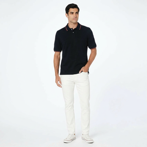 Camiseta Polo con Cuello Solapa y Logotipo Personalizado, Camiseta Polo de Golf, 100% Algodón, Camiseta Polo para Hombre - Product Image 1