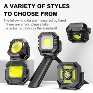 Lampu Kerja Mini Abs Isi Ulang Portabel Tahan Air Magnetik COB <span class=keywords><strong>Led</strong></span> Lampu Camping Gantungan Kunci Senter Gantungan Kunci - Product Image 6
