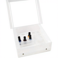 Boîte en plastique PVC/PET recyclable pour vernis à ongles, crème pour les yeux, rouge à lèvres et huile essentielle avec impression personnalisable