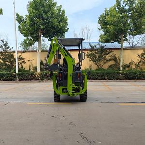 - Manufactures High Quality Construction <b>Machinery</b> New Mini Backhoe 4x4 - Product Image 4