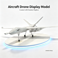 Modèle d'affichage de drone aérien personnalisé