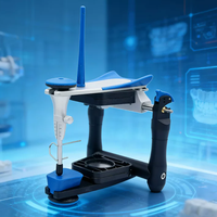 Articulador Dental de Alta Precisión, Marco de Mandíbula de Valor Promedio con Accesorios para Estudio de Oclusión