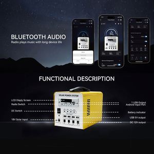 Hoàn Chỉnh Nhà Năng Lượng Mặt Trời Điện Năng Lượng Mặt Trời Bảng Điều Khiển Trạm Cho Nhà Năng Lượng Mặt Trời Ánh Sáng Nhà Hệ Thống Kit Biến Tần <span class=keywords><strong>Off</strong></span> Lưới Mini Năng Lượng Mặt Trời Hệ Thống Điện - Product Image 5