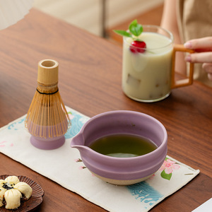 Juego de Utensilios para Té Matcha Estilo <span class=keywords><strong>Japandi</strong></span>: Tazón, Batidor y Cuchara - Product Image 2