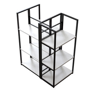 Étagères de supermarché en acier haute densité Global Source, rayonnage gondole peu encombrant pour les petites supérettes urbaines - Product Image 1