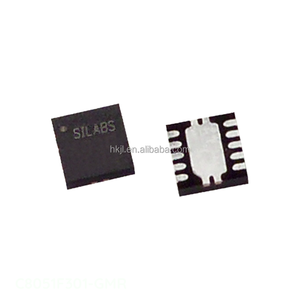 แผ่นสัมผัสแบบฝัง10 VFDFN C8051F301-GMR ชิ้นส่วนอิเล็กทรอนิกส์ - Product Image 1