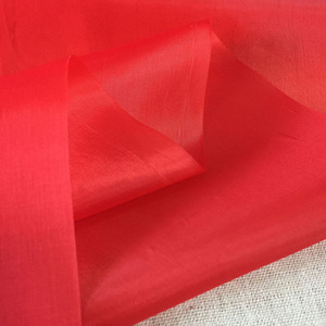 Tafetán de poliéster brillante rojo intenso, satén resistente a las arrugas para decoración de bodas, forro de prendas, chaleco salvavidas - Product Image 3