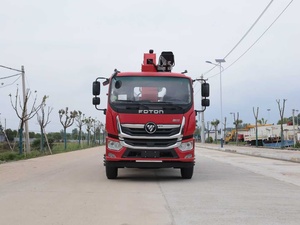 شاحنة فوتون 4x2 مزودة برافعة |   رافعة هيدروليكية تلسكوبية بحمولة 8 أطنان للإنشاءات - Product Image 6