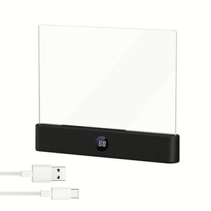 LED Book <b>Light</b> 2-in-1 3-color Stepless Dimming <b>Timer</b> for Reading 1-99 min Rechargeable Night <b>Light</b> Reading Lamp - Product Image 6