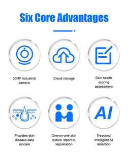 Analizador de Piel Profesional O1-PRO 2026, Imágenes Multiespectrales de 30MP, Inteligencia Artificial, Tecnología 3D, Análisis Facial y Corporal, UE - Product Image 4