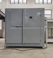 Four de séchage et de polymérisation de peinture en poudre pour acier, multicolore, personnalisé, à commande PLC, chauffage multi-carburant, facile à utiliser, garantie 1 an