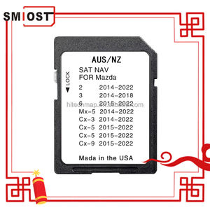 Dados do mapa do OEM 2022 com código regravável para Mazda <span class=keywords><strong>3</strong></span> Navegação CID SD Card 16GB AUS NZ Líbano plástico 1T - Product Image 1