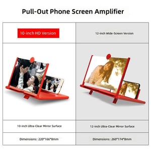 IDEAL Bestseller 10 Zoll 3D Handy-Bildschirmvergrößerer Verstärker Ständer Halterung Film- und Spiele-Vergrößerungshalter Faltbarer Telefon-Tischhalter - Product Image 6