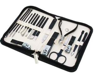 Juego de Cortaúñas Black Beauty Personalizable, Kit de Manicura de Acero con Logotipo Impreso para el Cuidado Personal, Hecho en Pakistán - Product Image 2