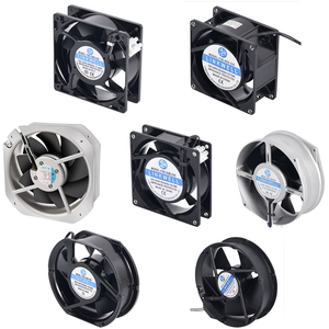 Bóng mang nhựa 220 380 24 V AC DC Bảng điều chỉnh xả làm mát dòng chảy hướng trục fan với ul - Product Image 3