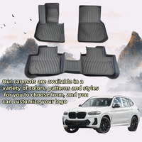 Convient pour 2018-2022 BMW X3 avec tapis de voiture de protection contre les intempéries