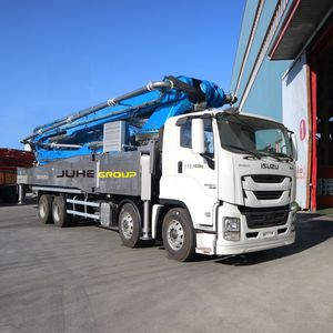 Camion pompe à béton JIUHE, vitesse et efficacité, flux continu, 58 m, camion pompe à béton - Product Image 4