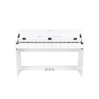 Factory Direct Professional Digital Instrument Electronic Mini Keyboard Classical Upright Piano USB/MIDI Sustain Pedal Plastic