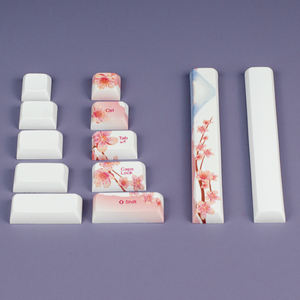 Capuchons de clavier personnalisés ANSI ISO, ensemble de touches blanches, toutes les langues, profil <span class=keywords><strong>Xda</strong></span> Oem, ensemble complet de touches vierges - Product Image 3