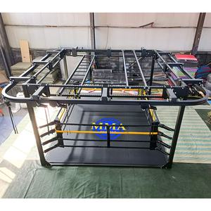 Ring <span class=keywords><strong>de</strong></span> boxe MMA ONEMAX avec sac <span class=keywords><strong>de</strong></span> frappe suspendu et tapis <span class=keywords><strong>de</strong></span> sol enroulable pour économiser <span class=keywords><strong>de</strong></span> l'espace pour l'entraînement <span class=keywords><strong>de</strong></span> boxe, MMA et lutte - Product Image 6