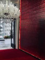 Bloc de verre solide de couleur personnalisée 200x100x50mm, brique de cristal pour la décoration de la maison, du bar et de l'hôtel